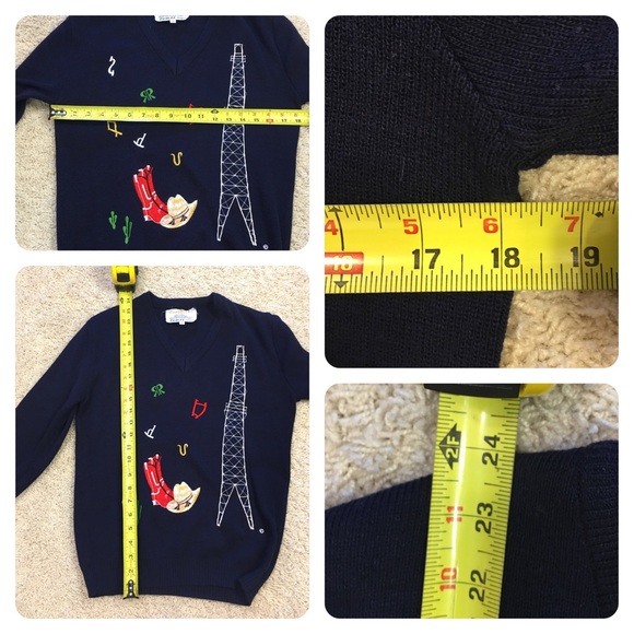 Vintage embroidered “Texas” sweater - Picture 3 of 6